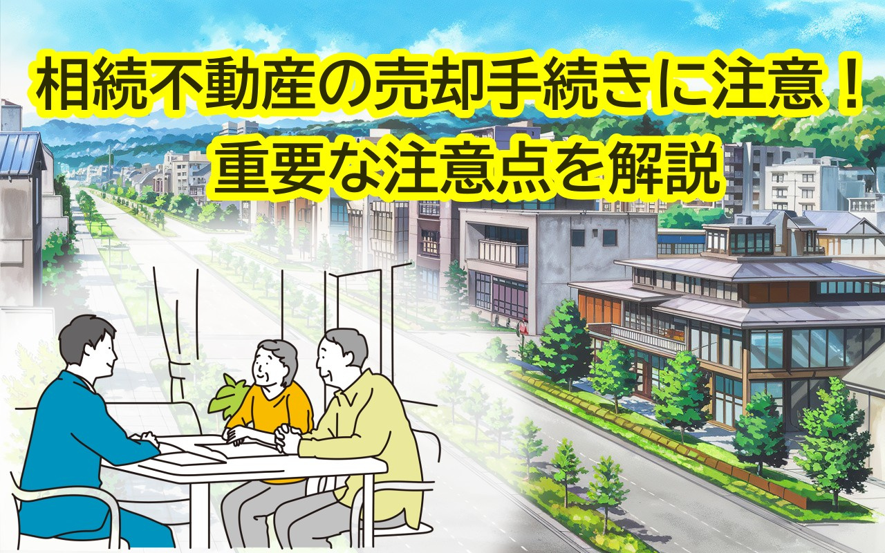 相続不動産の売却手続きに注意！重要な注意点を解説の画像