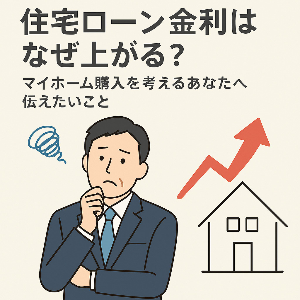 【2025年最新】住宅ローン金利はなぜ上がる？マイホーム購入...の画像