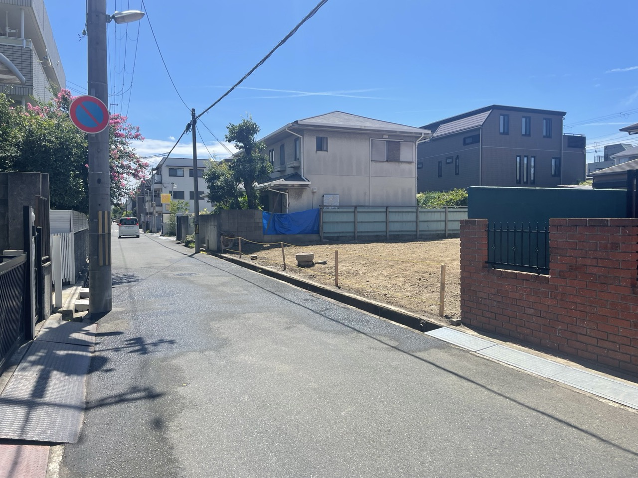 【尼崎市東園田町　45坪更地】の画像