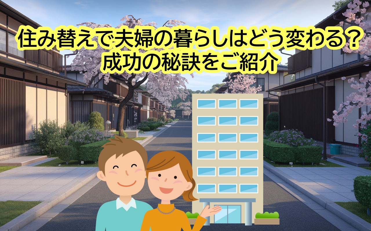 住み替えで夫婦の暮らしはどう変わる？成功の秘訣をご紹介の画像