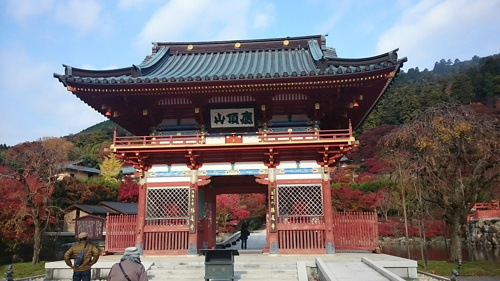 紅葉の季節！　　　勝尾寺にての画像