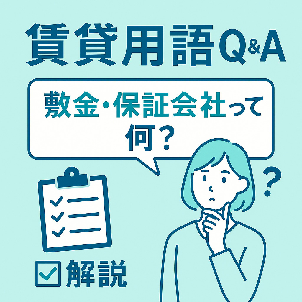 【保存版】賃貸用語辞典｜契約前に知っておきたい8つのキーワー...の画像