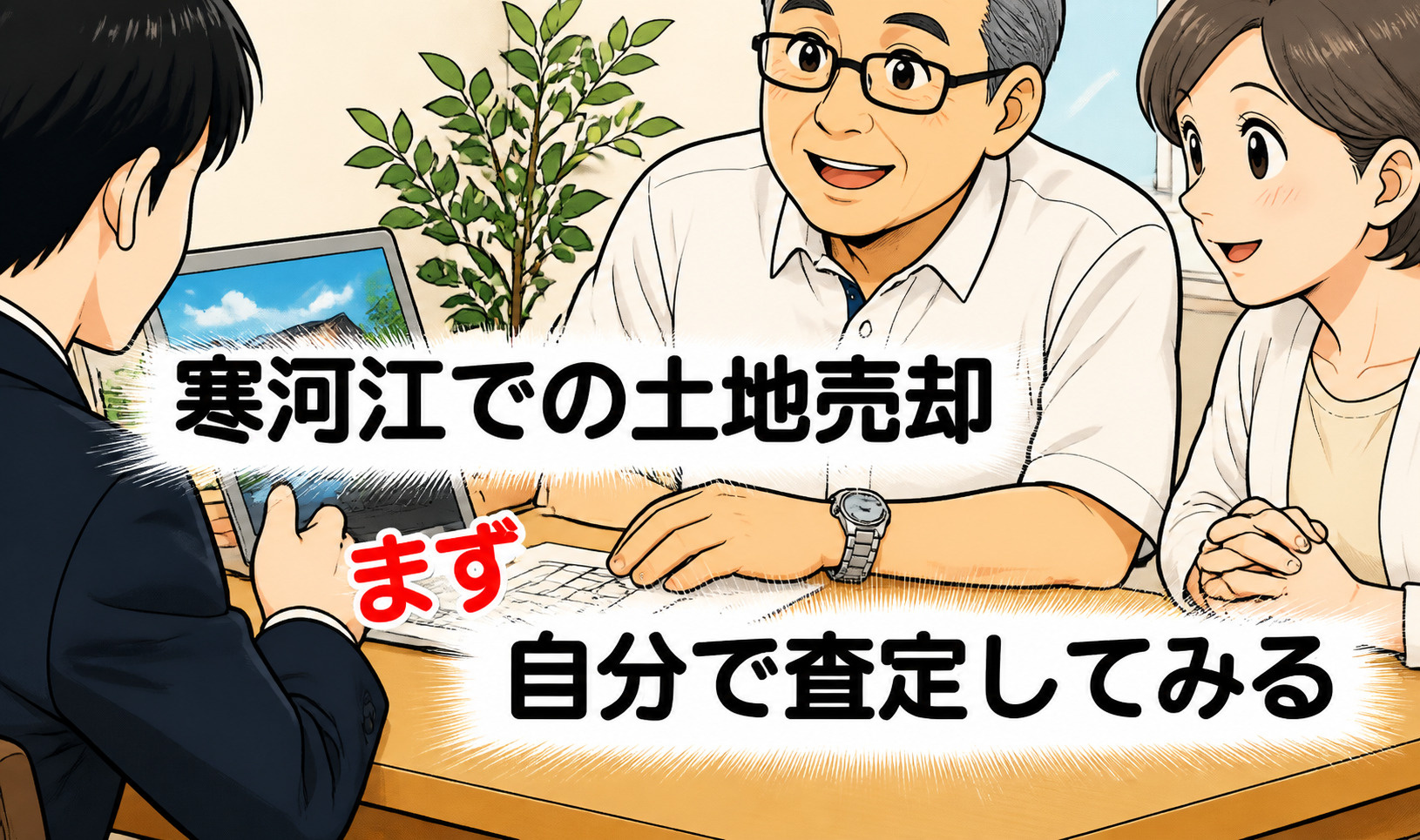 不動産屋に行く前に土地の価値を把握しよう！寒河江市での土地売...の画像