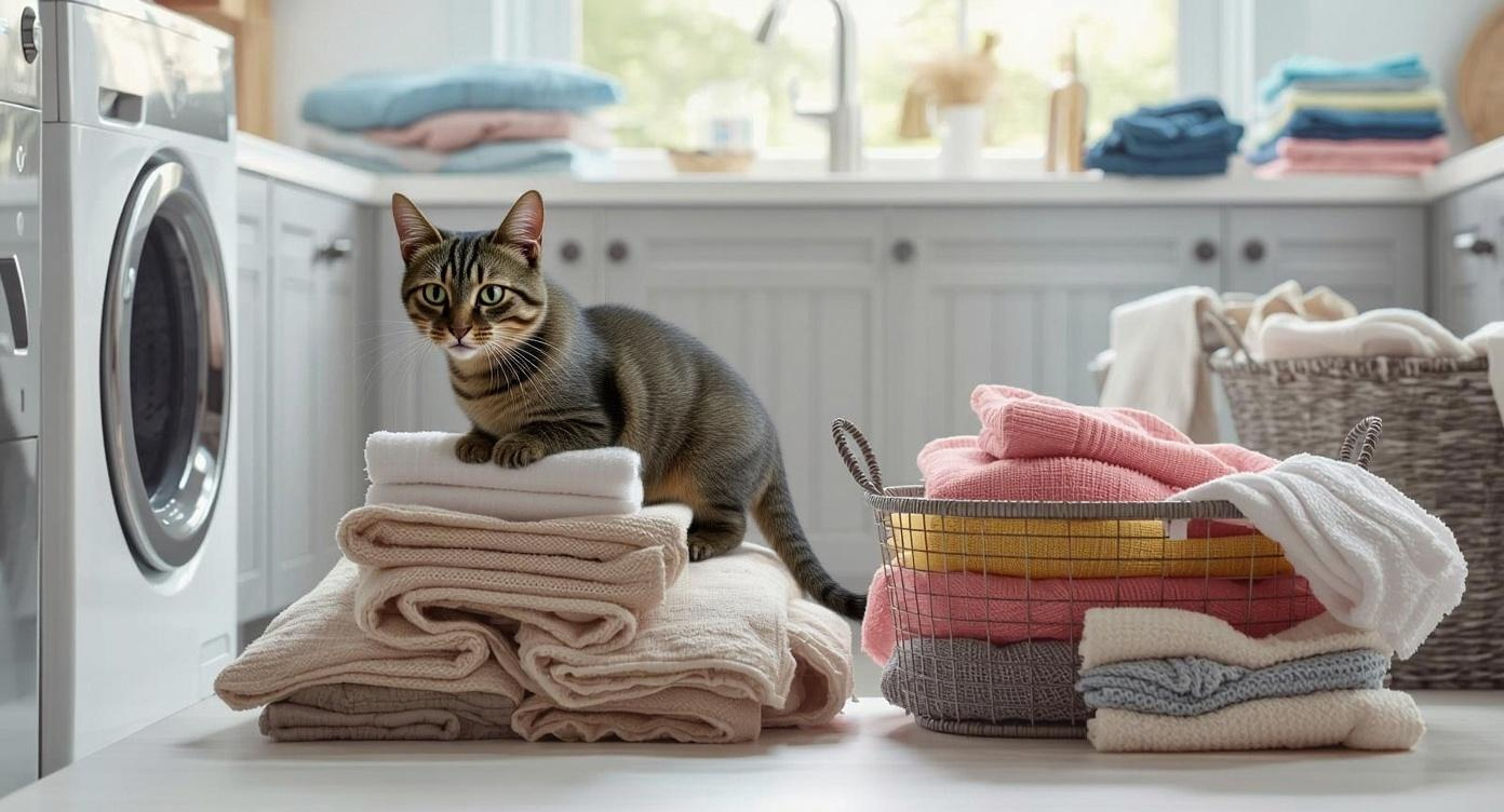 猫の嘔吐や粗相の洗濯対策を知っていますか？効果的な汚れ落とし...の画像