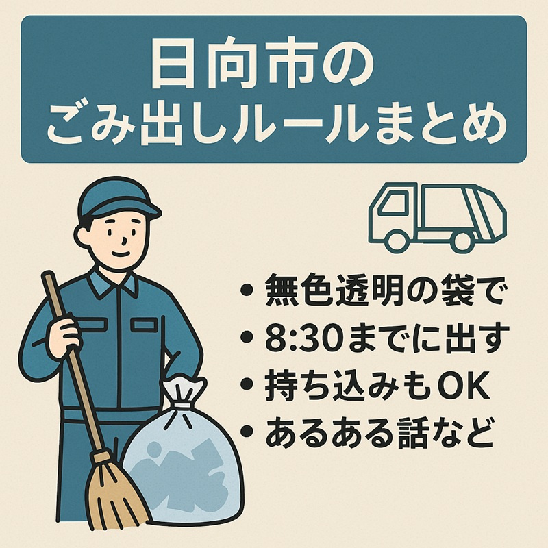 【保存版】日向市のごみ出しルールまとめ｜分別・収集日・リサイ...の画像