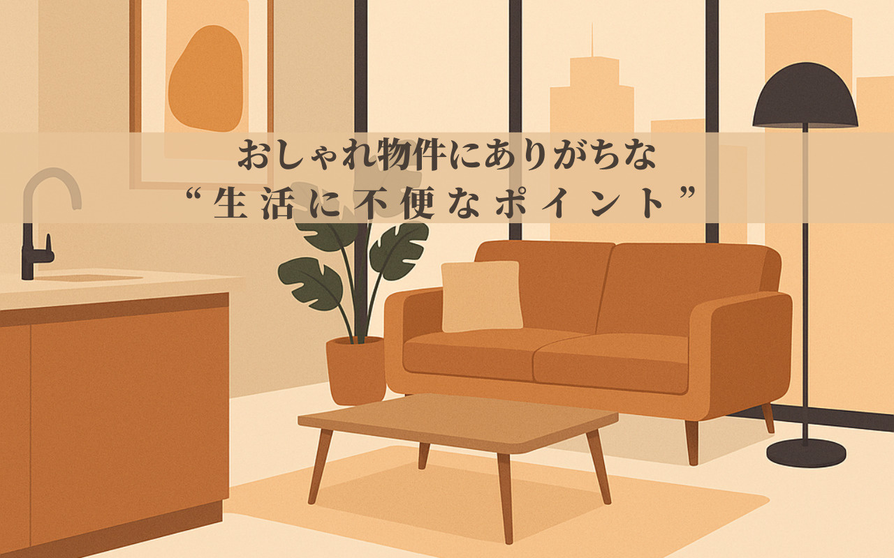 おしゃれ物件にありがちな“生活に不便なポイント”を語るの画像