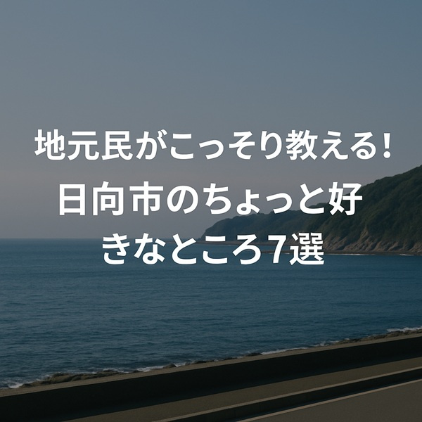 【地元民目線】日向市ってこんなに良かったんだ！店長が語る“ち...の画像