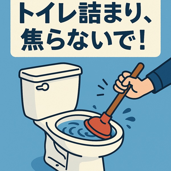 トイレ詰まり、焦らないで！自分でできる解消法とプロに頼むタイ...の画像