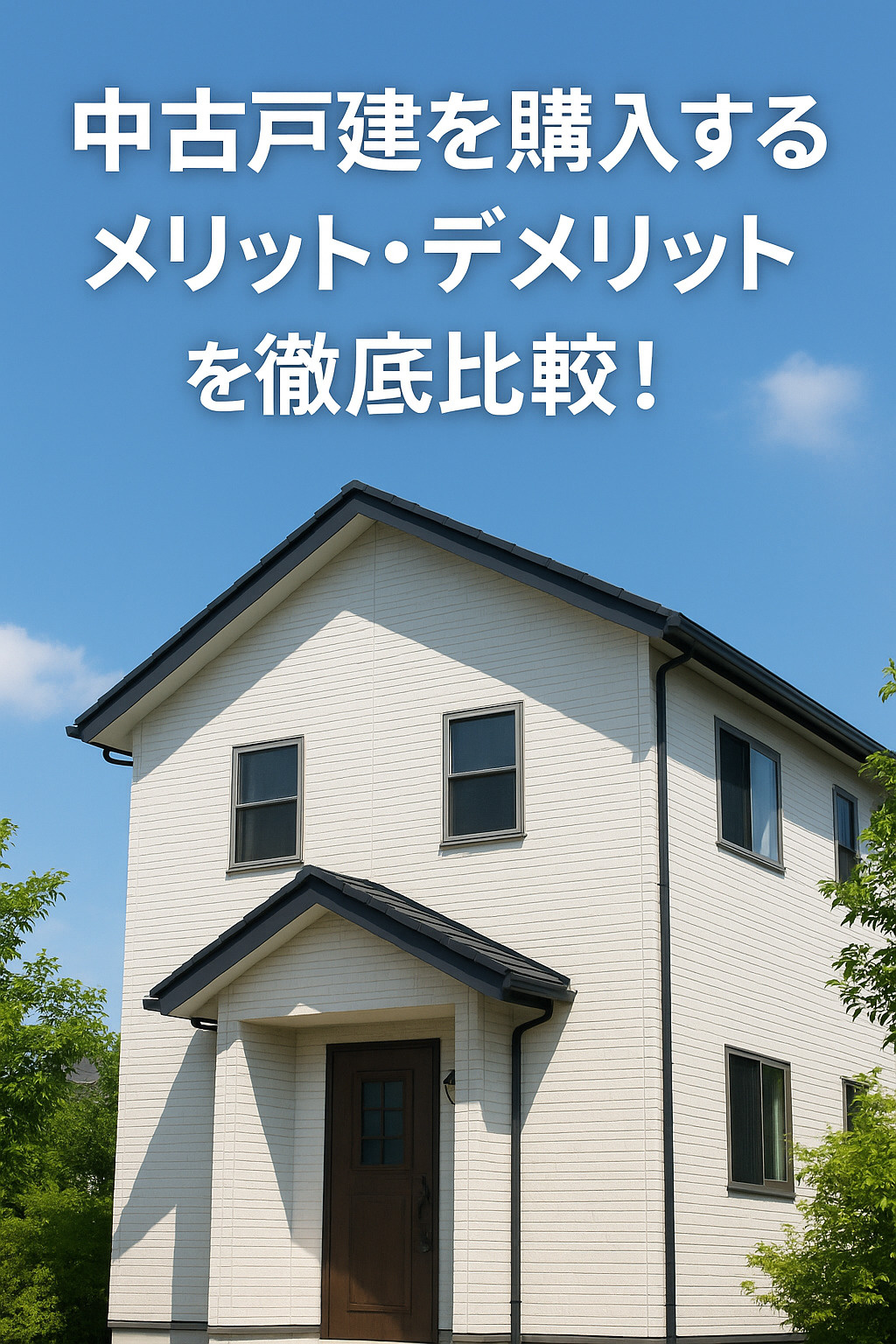 中古戸建を購入するメリット・デメリットを徹底比較！の画像
