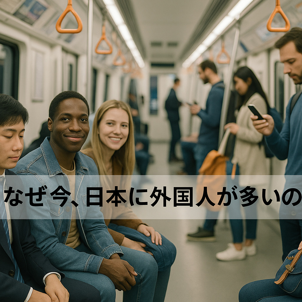 【なぜ多いの？】日本に外国人が多い理由を解説！の画像