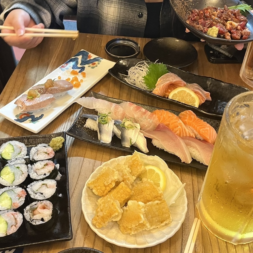 どデカ寿司の画像