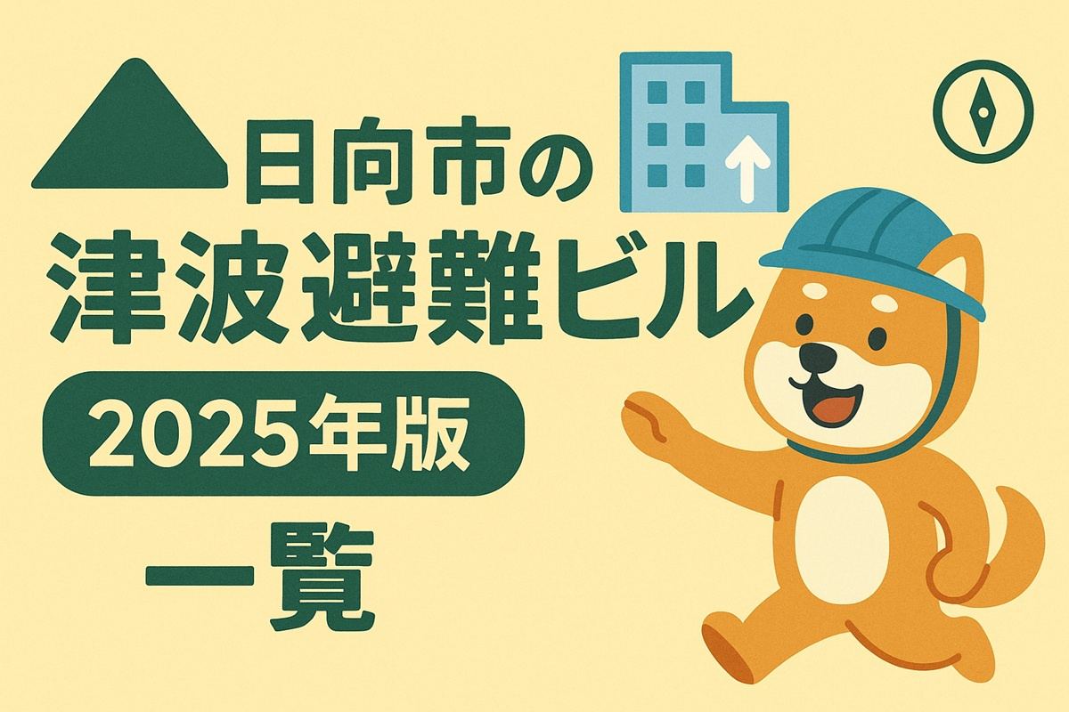 【保存版】日向市の津波避難ビル一覧｜賃貸マンションも多数！地...の画像