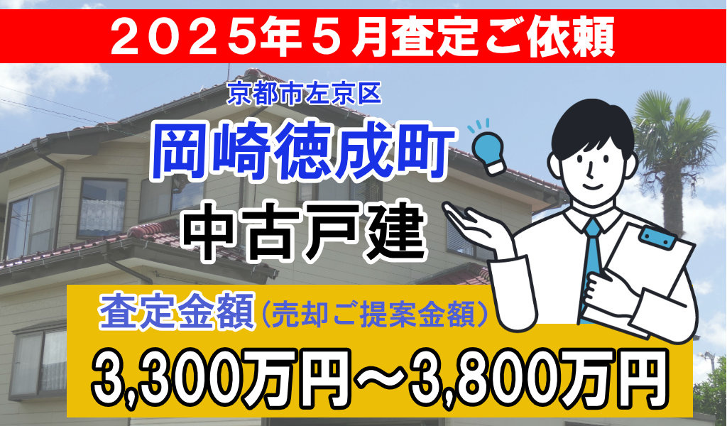 岡崎徳成町の中古戸建の査定ご依頼をいただきました!の画像