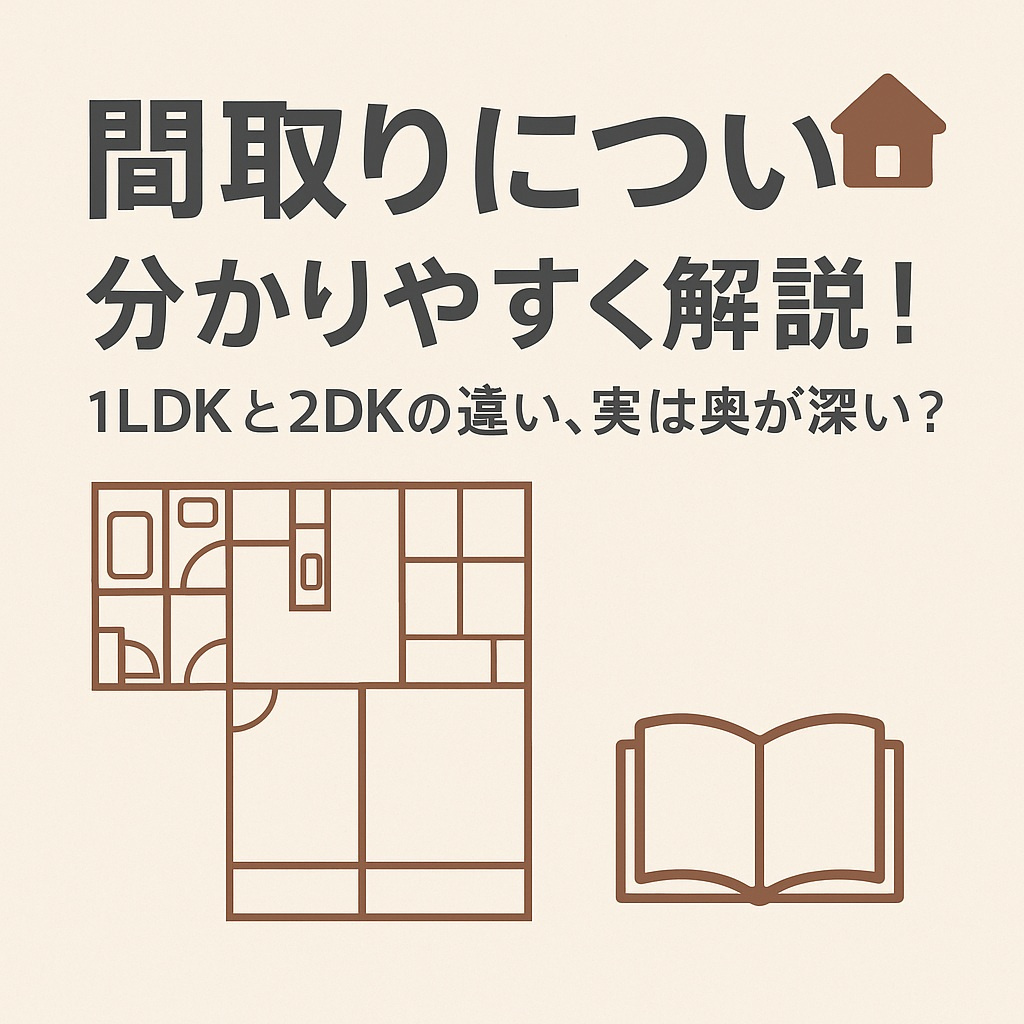 【間取りの基礎】1K・1DK・1LDK・2DKの違いとは？選...の画像
