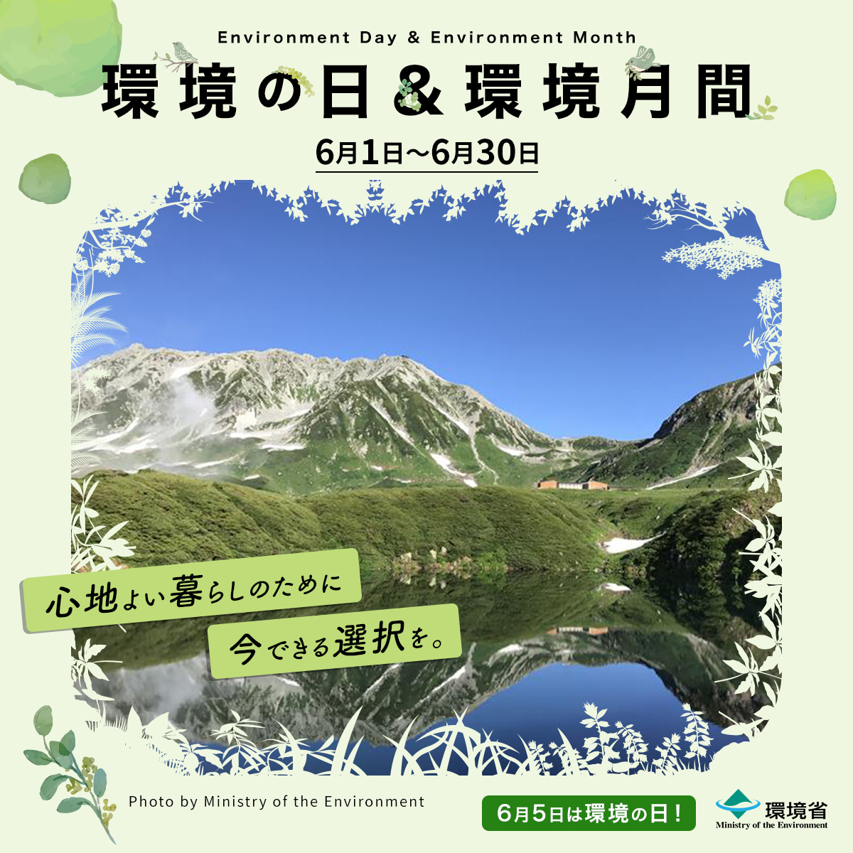 6月は「環境月間」です♪の画像