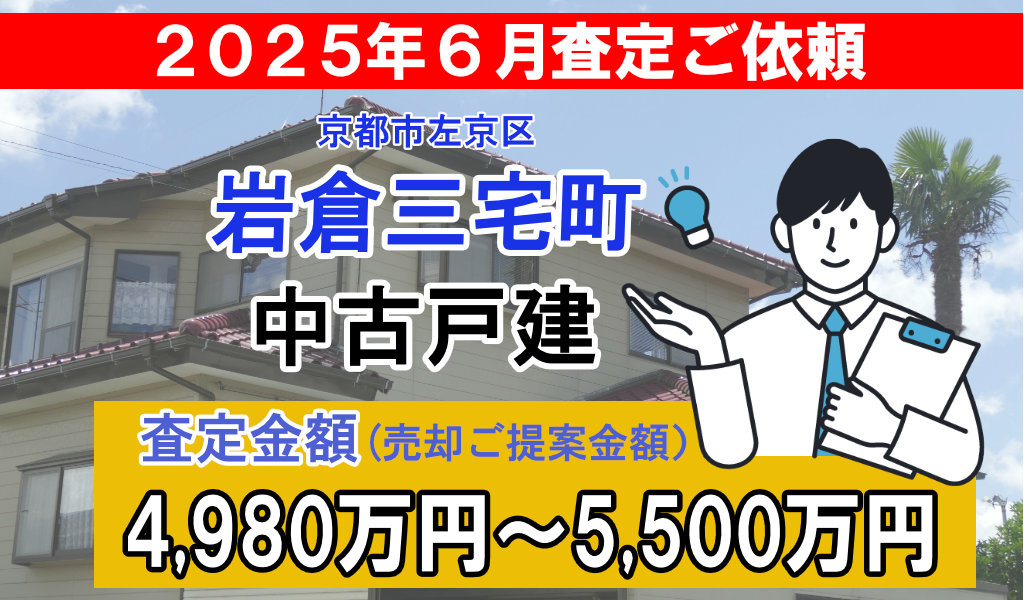 岩倉三宅町の中古戸建の査定ご依頼をいただきました!の画像