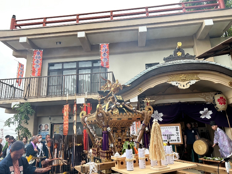 お祭りの季節ですねの画像