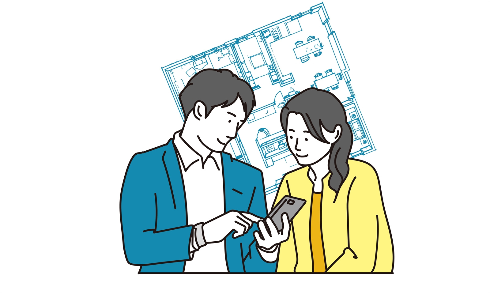 あるカップルさんのお部屋探しの話。　～今日は見るだけだから・...の画像