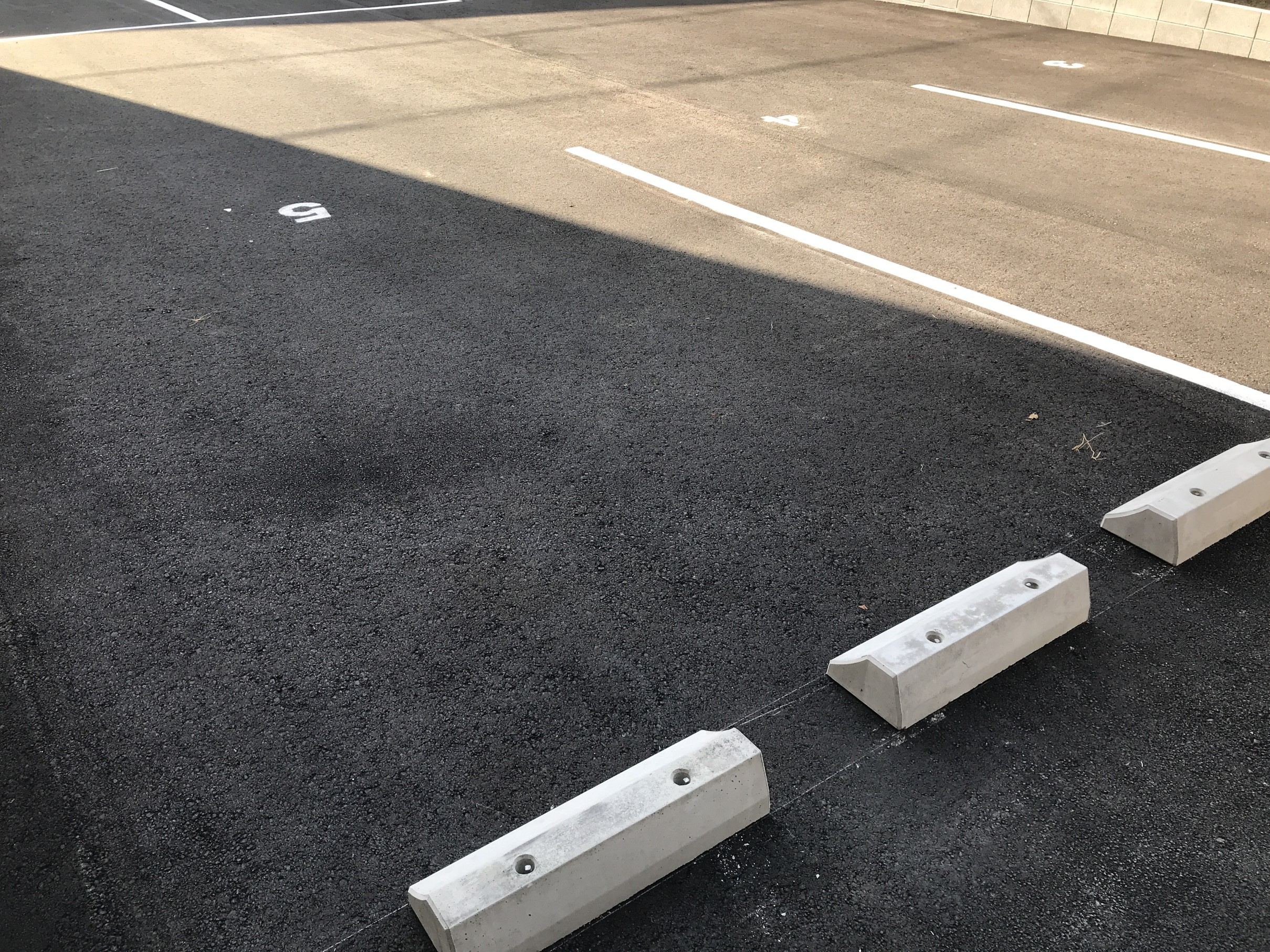 月極駐車場のレイアウトと寸法の決め方の画像