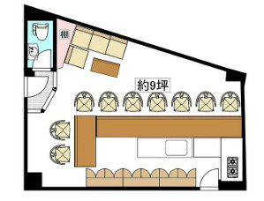 野田駅1分！即営業OKのスナック居抜きテナント登場の画像