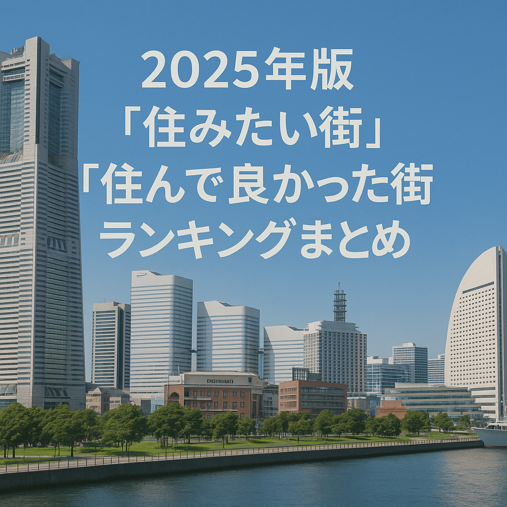 2025年版「住みたい街」「住んで良かった街」ランキングまと...の画像