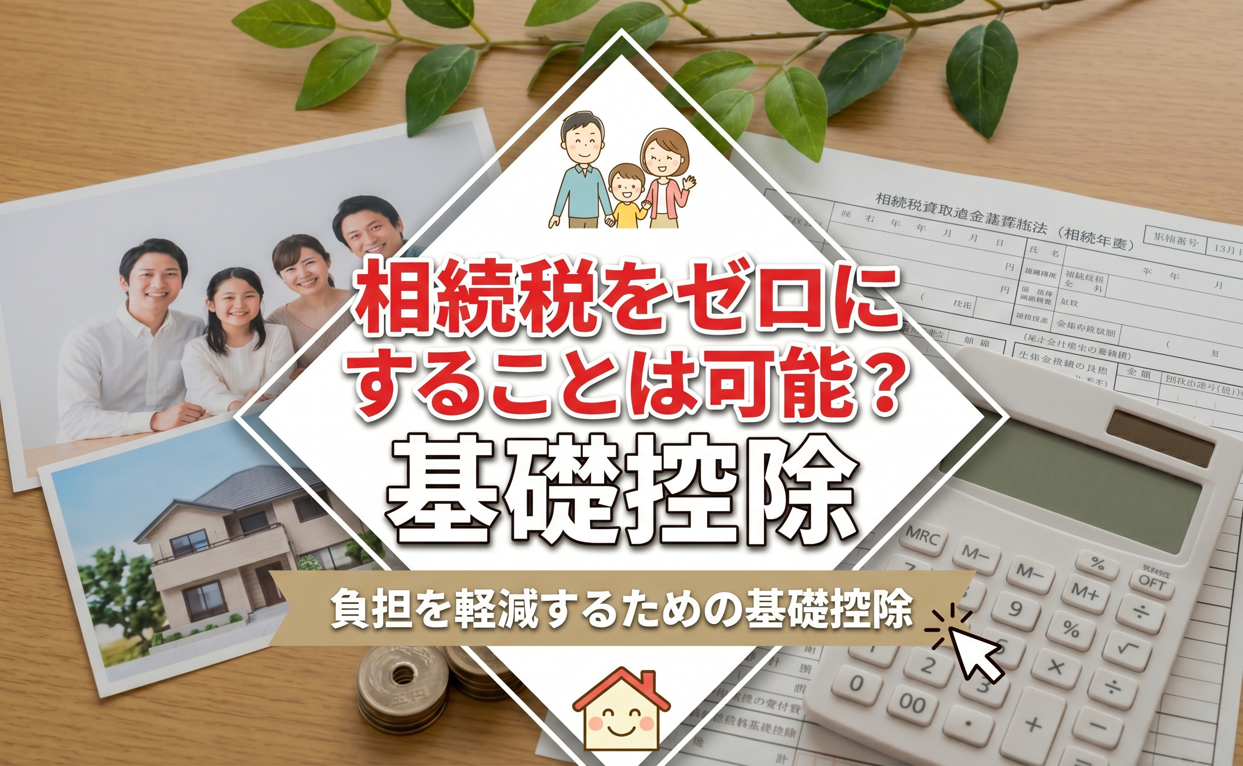 【2026年版】相続税をゼロにすることは可能？負担を軽減する...の画像