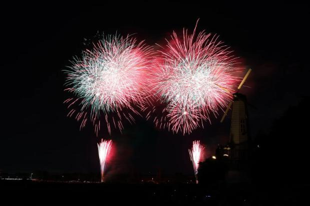 「2025年7月27日　大和田公園　花火大会」の画像