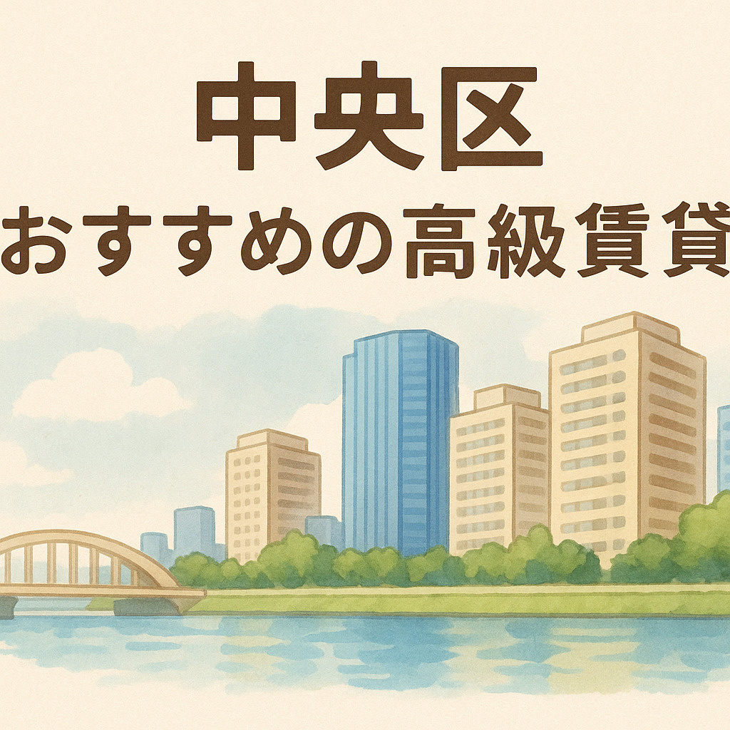 東京・中央区で叶える洗練された高級賃貸ライフの画像