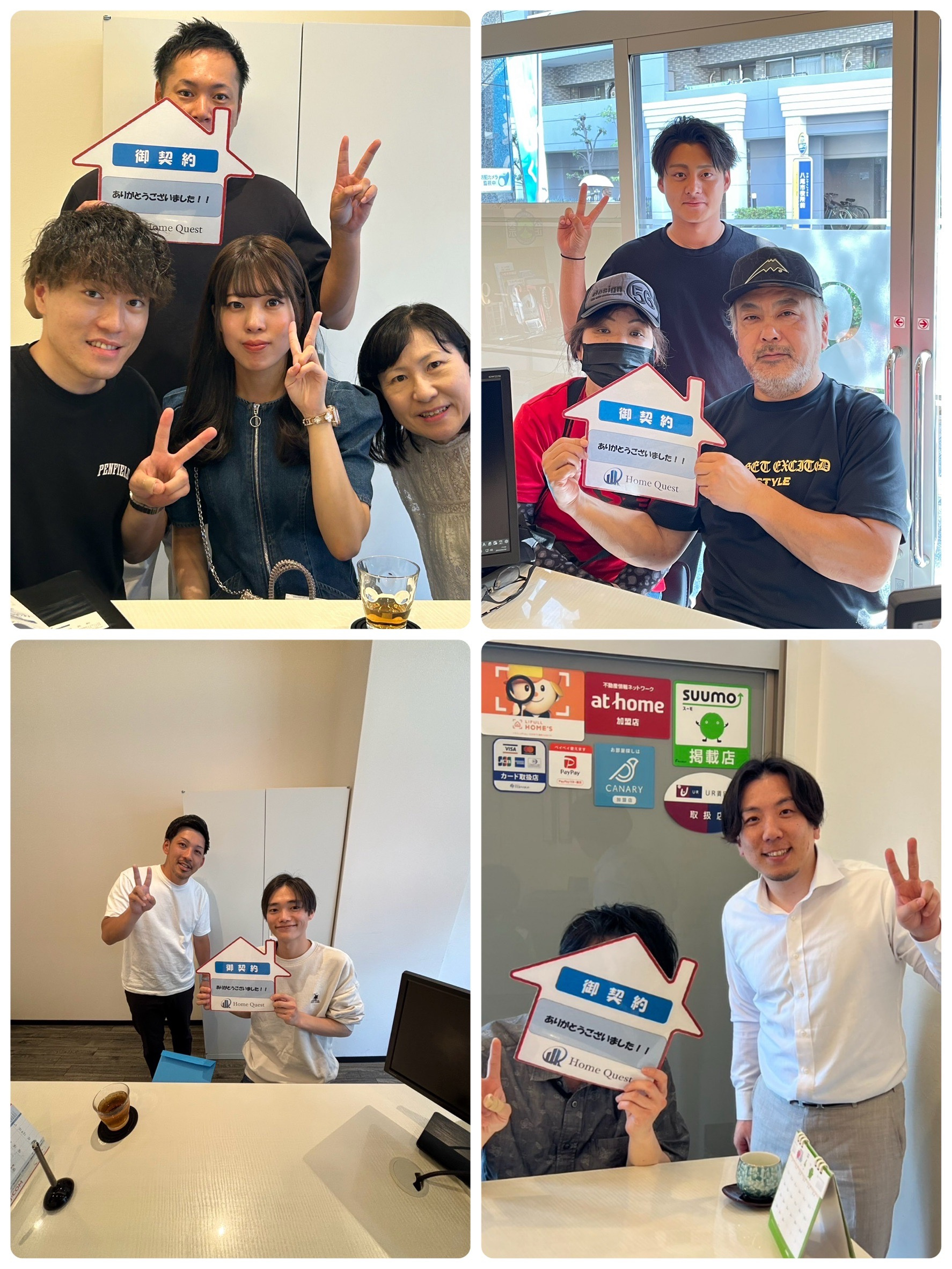 ☆お客様と記念写真☆の画像