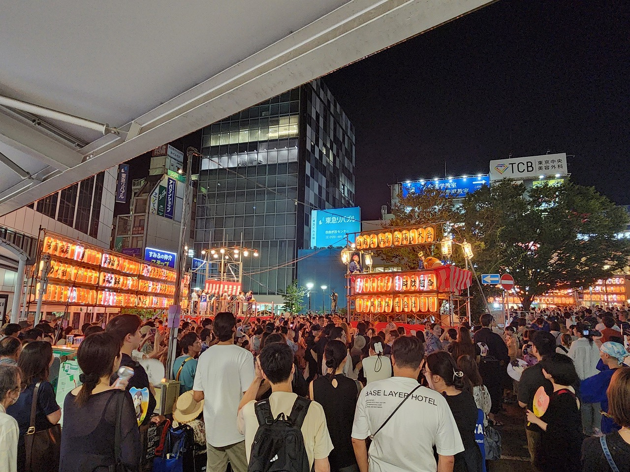自由が丘盆踊り大会の画像