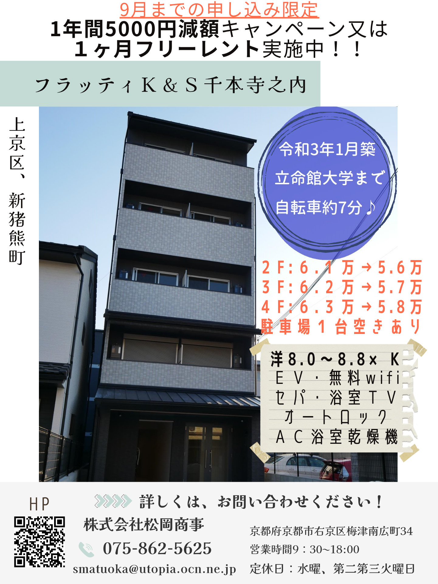 フラッティK&S千本寺之内の画像