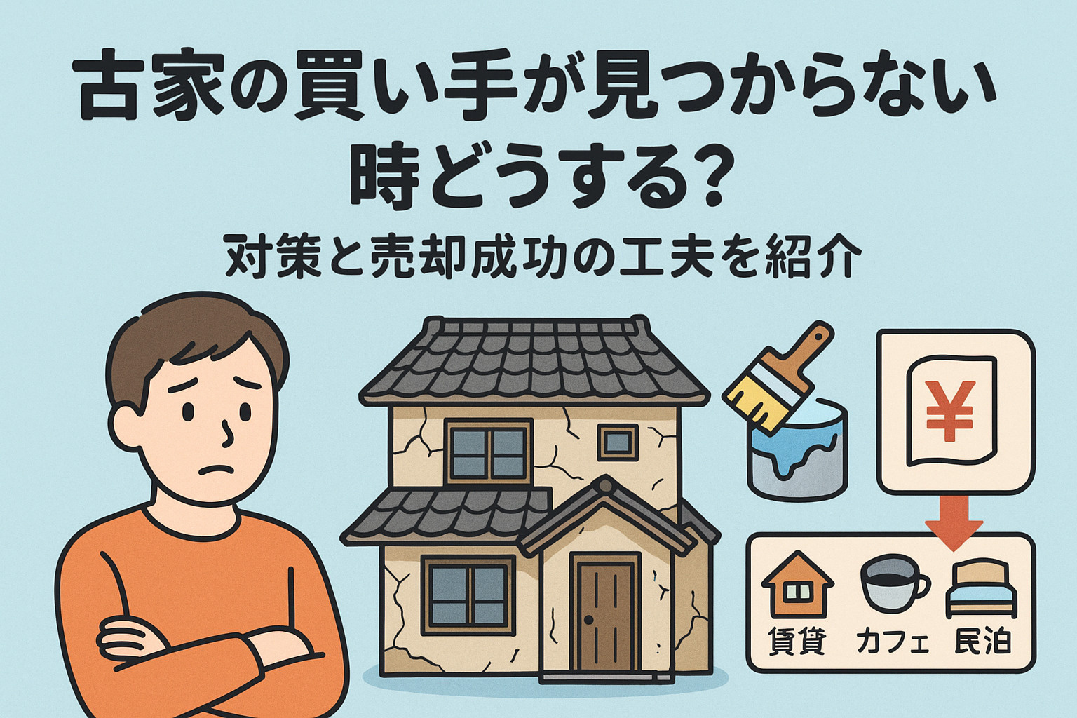 古家の買い手が見つからない時どうする？対策と売却成功の工夫を...の画像