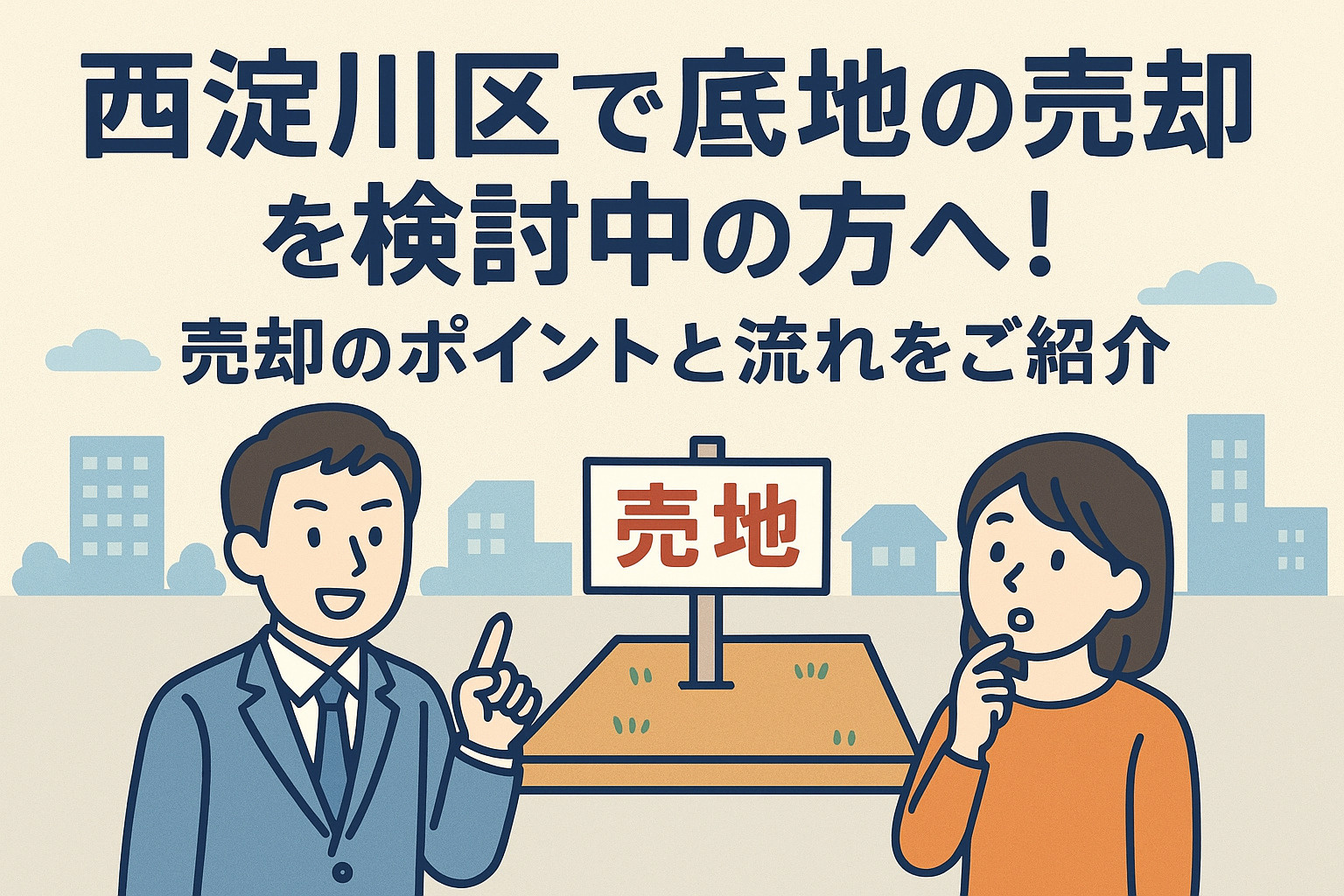 西淀川区で底地の売却を検討中の方へ！売却のポイントと流れをご...の画像