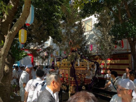 八坂神社例祭に参加してきたの画像
