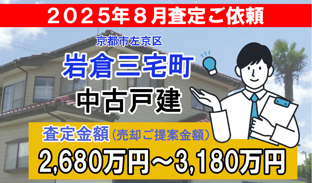 岩倉三宅町の売却査定ご依頼をいただきました！の画像