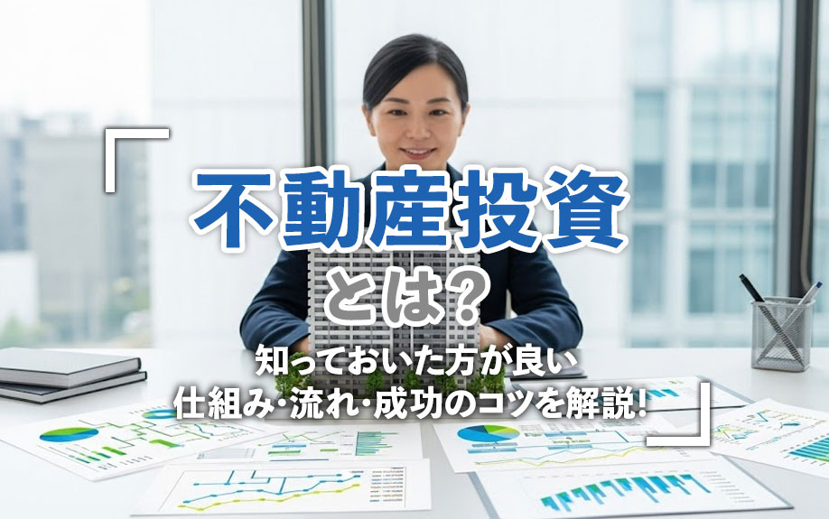 不動産投資とは？知っておいた方が良い仕組み・流れ・成功のコツ...の画像
