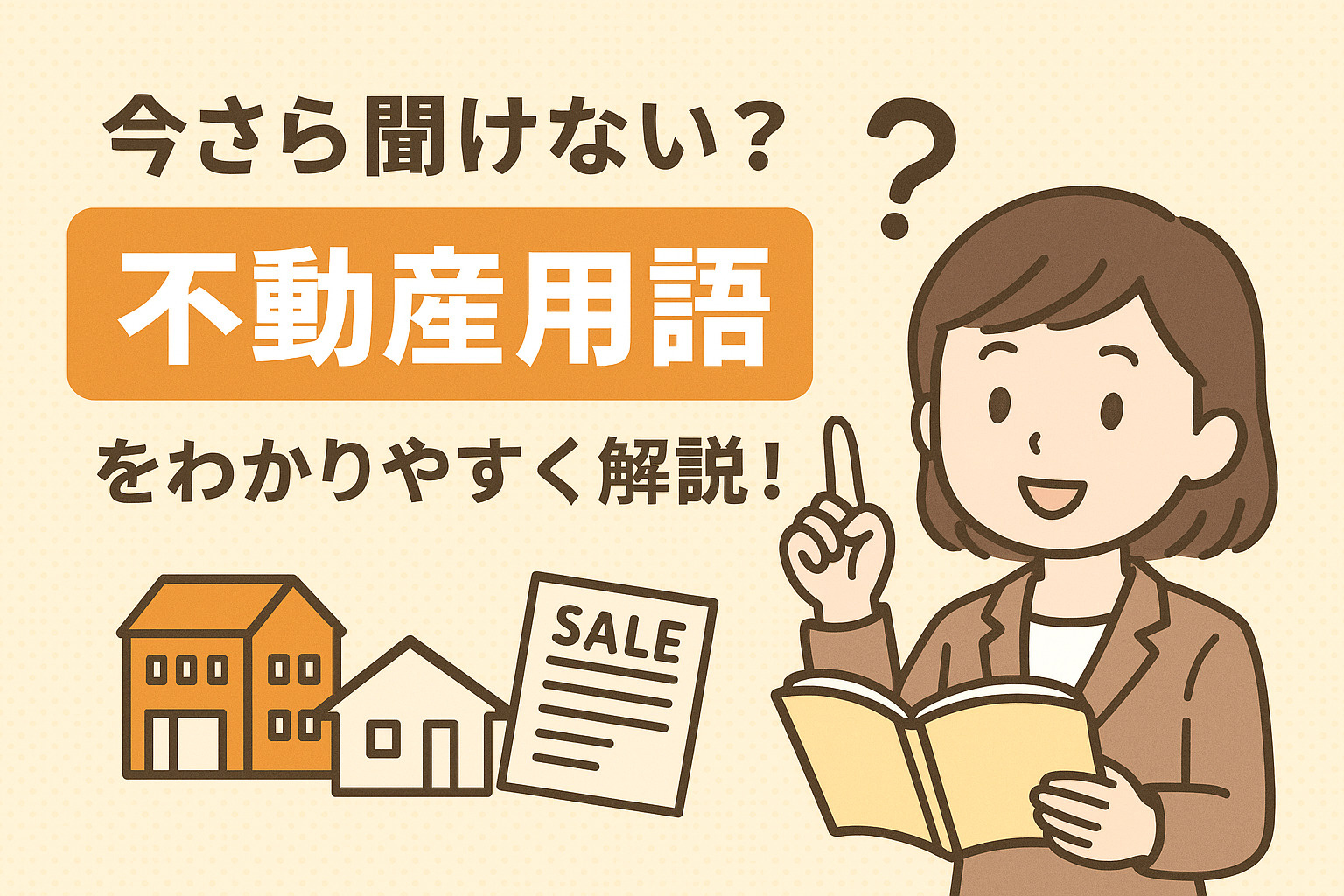 今さら聞けない!? 不動産用語をわかりやすく解説！の画像
