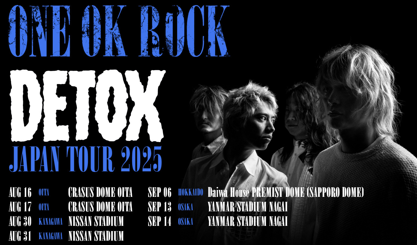 ONE OK ROCK「DETOX JAPAN TOUR」つ...の画像