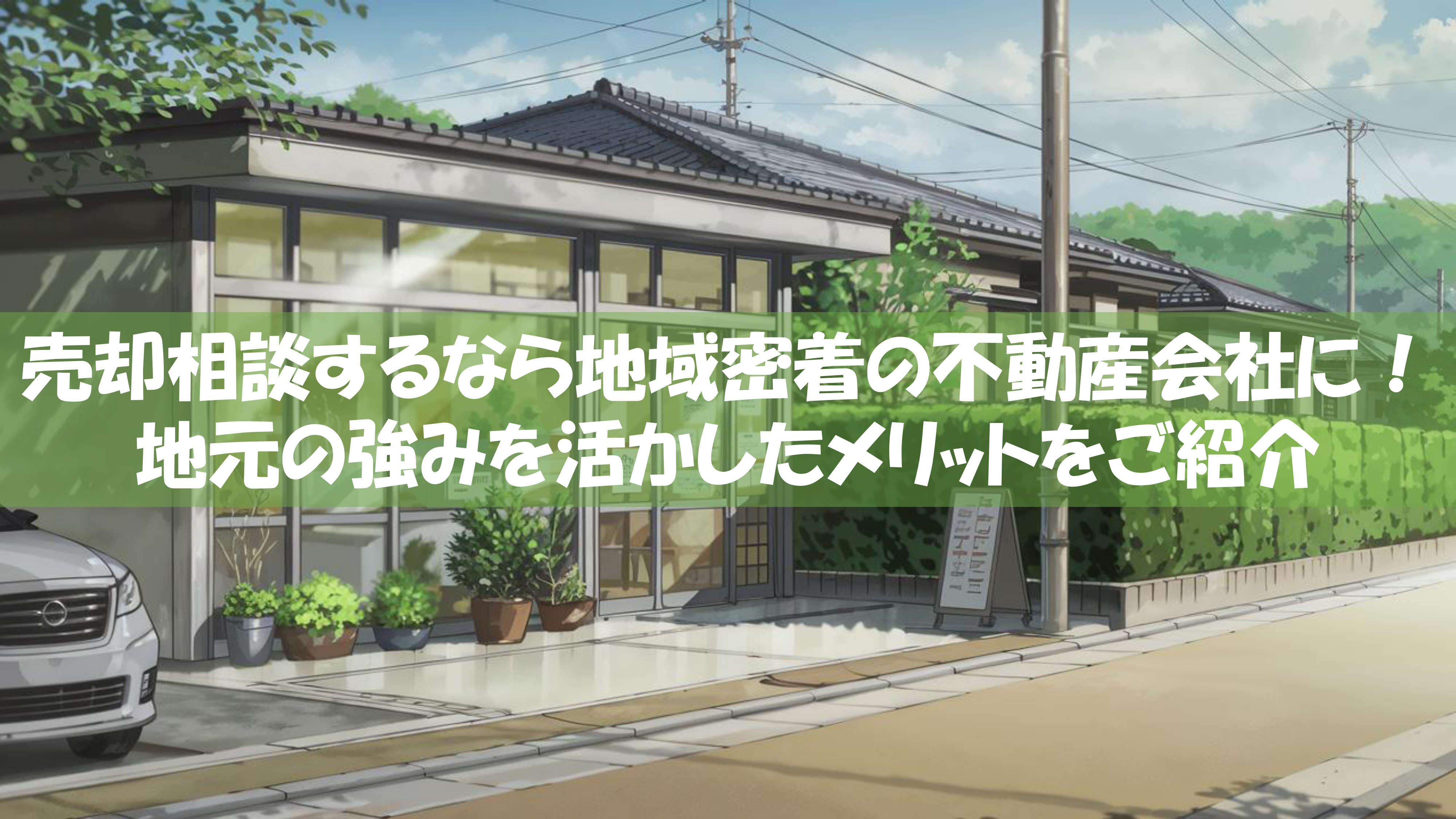 売却相談するなら地域密着の不動産会社に！地元の強みを活かした...の画像