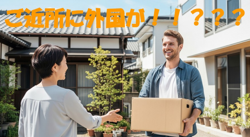 近所に外国人が住みだした！！近隣トラブルにならない為の５つの...の画像