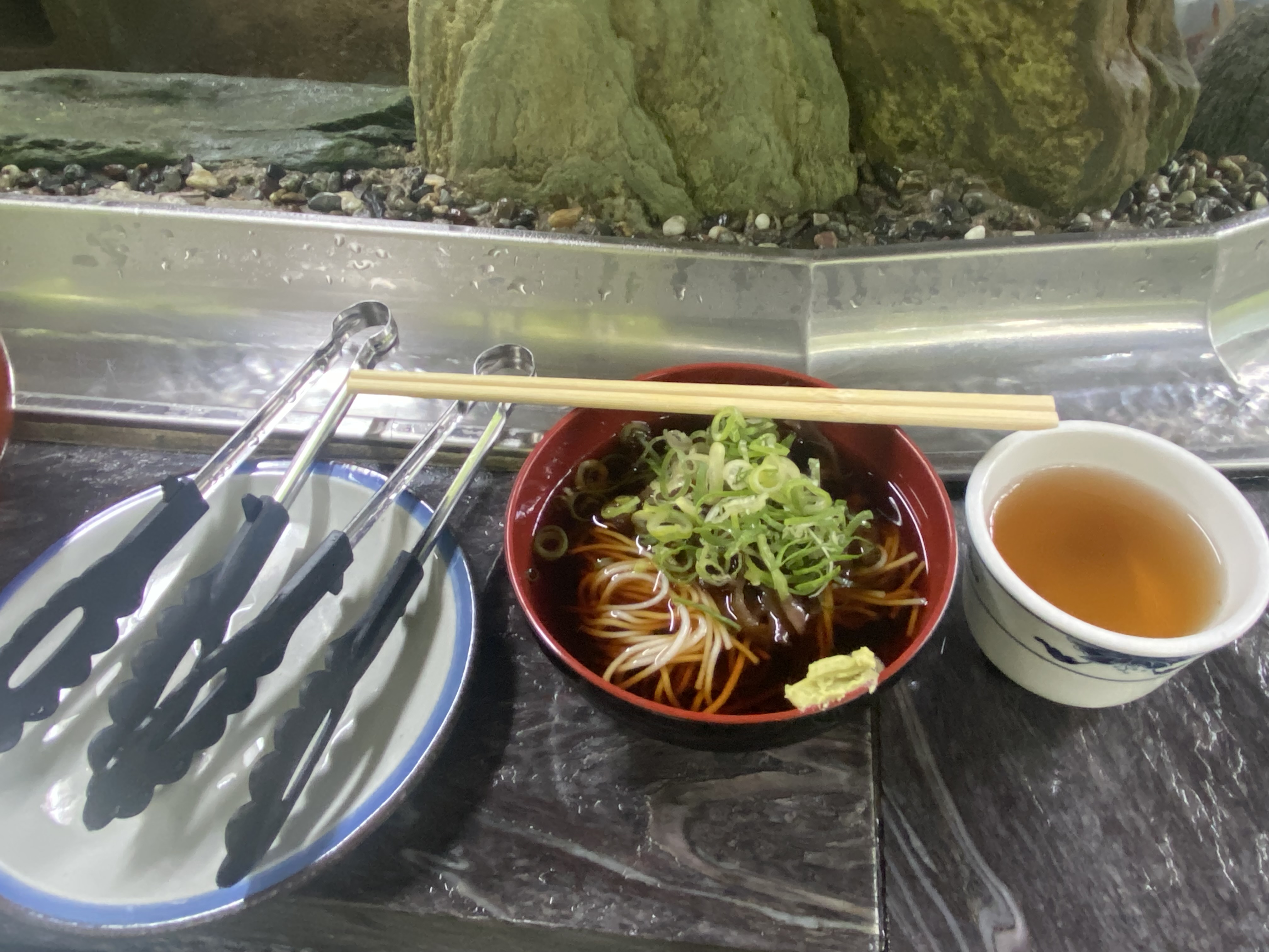 涼を求めて、そうめん流し　～砥部町権現山～の画像