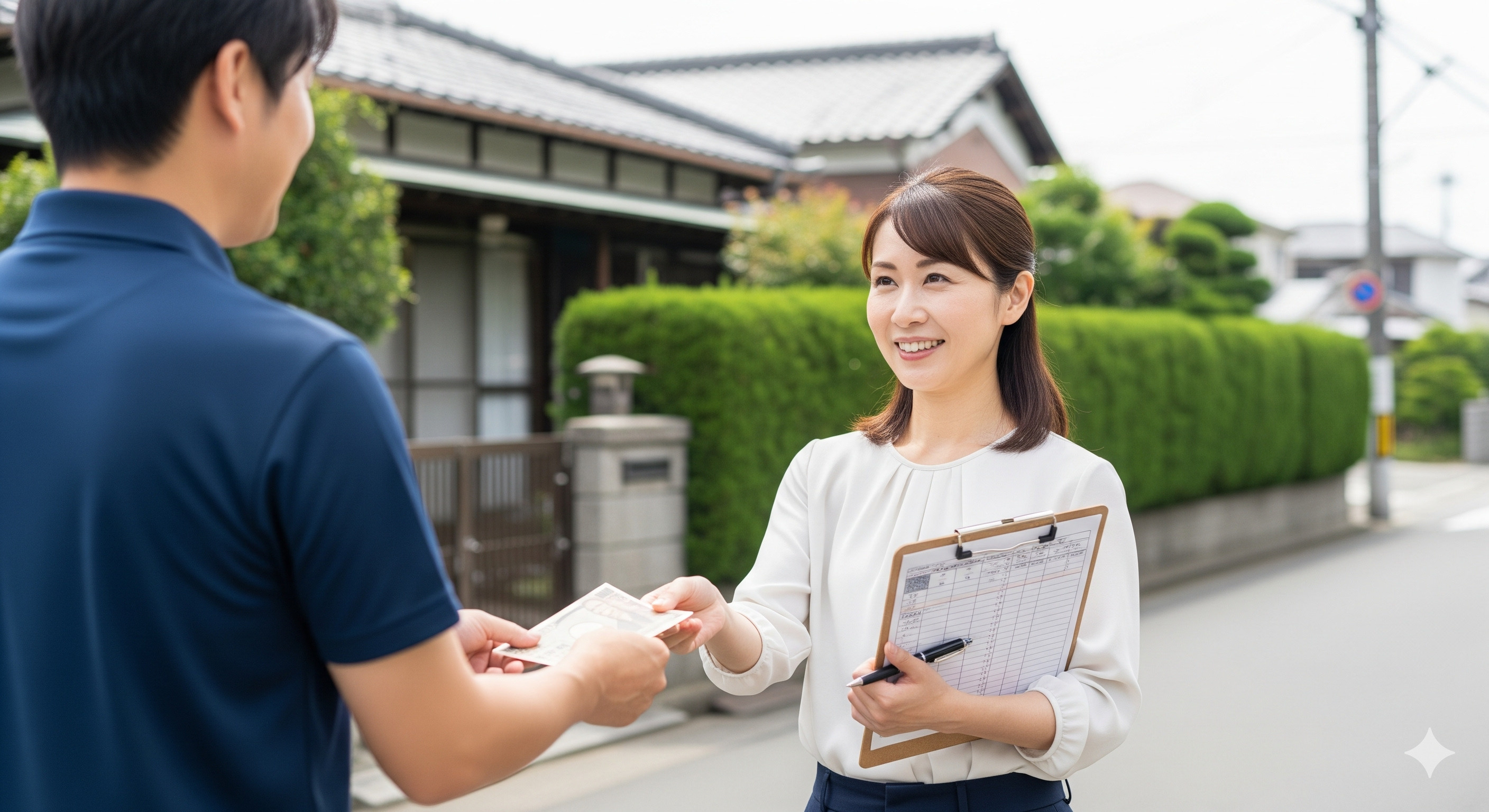引越したら、自治会長が自治会費を回収しに来た！！自治会費は支...の画像