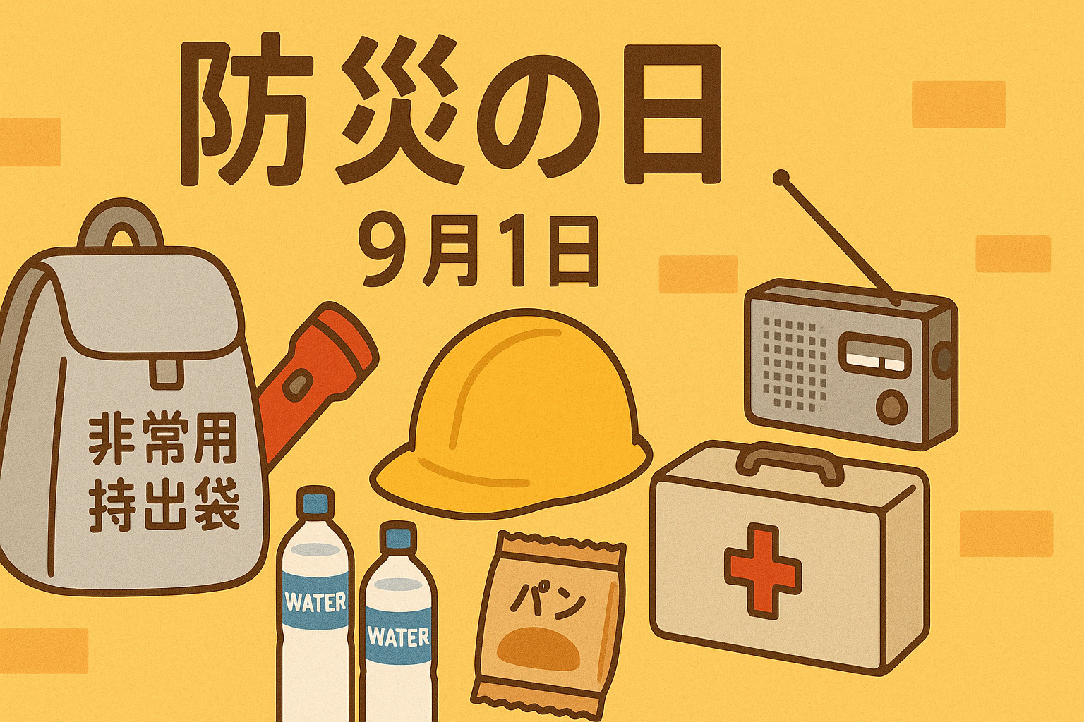 9月1日 防災の日 ― 日本人も外国人も防災意識を高めて ―...の画像