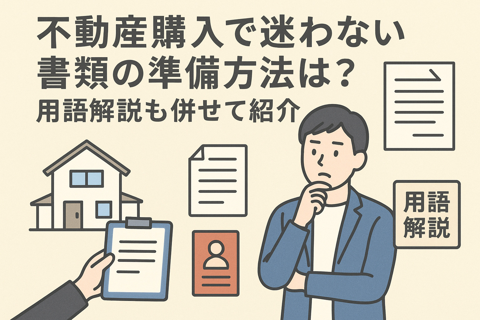 不動産購入で迷わない書類の準備方法は？用語解説も合わせて紹介...の画像