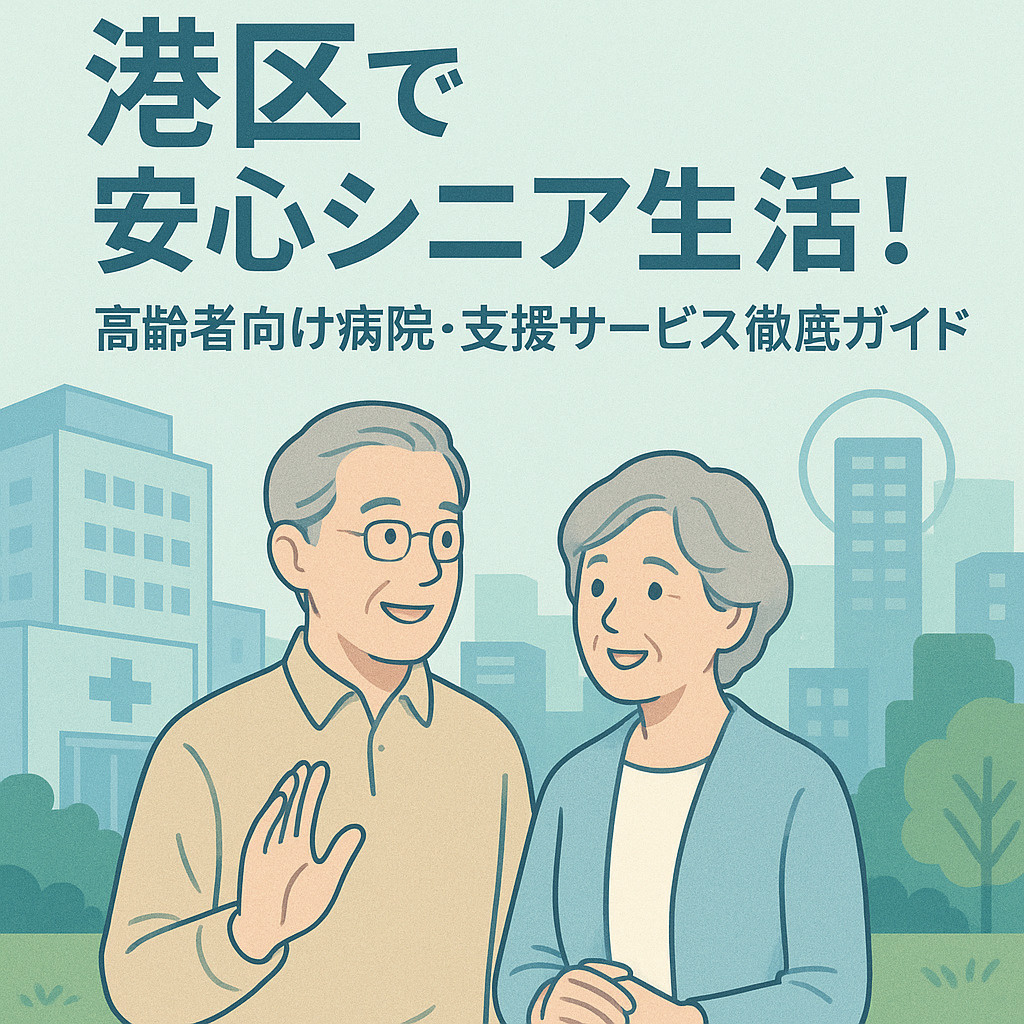 港区で安心シニア生活！高齢者向け病院・支援サービス徹底ガイド...の画像