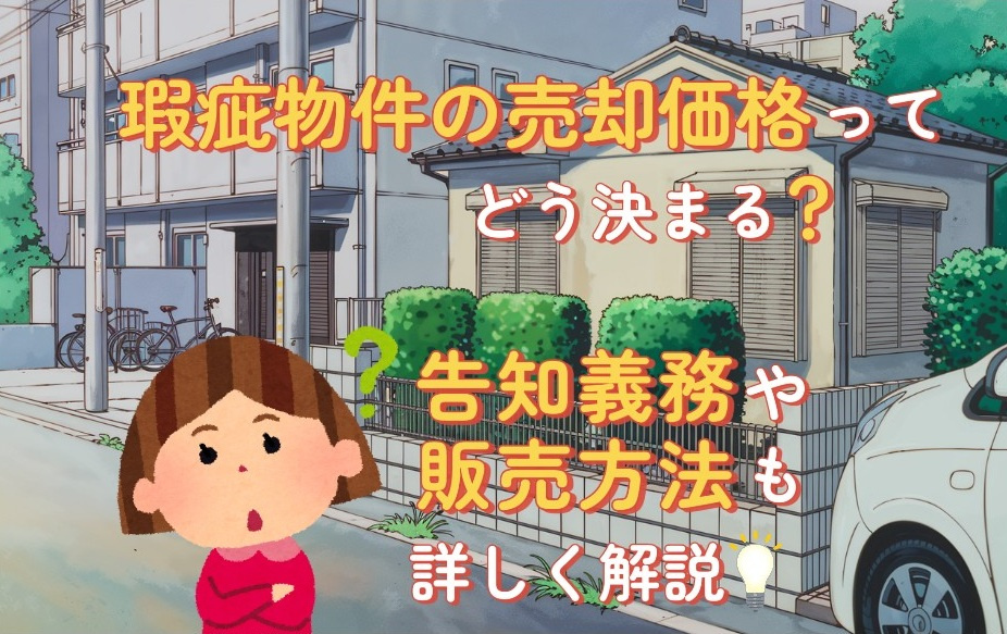 瑕疵物件の売却価格はどう決まる？告知義務や売却方法も詳しく解...の画像