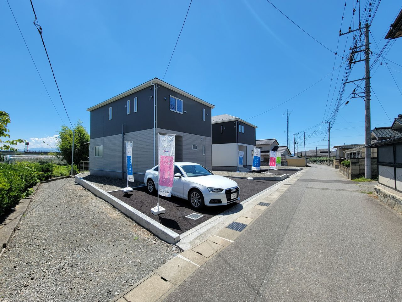 【南アルプス市在家塚 新築戸建】白根IC近く！カースペース3...の画像