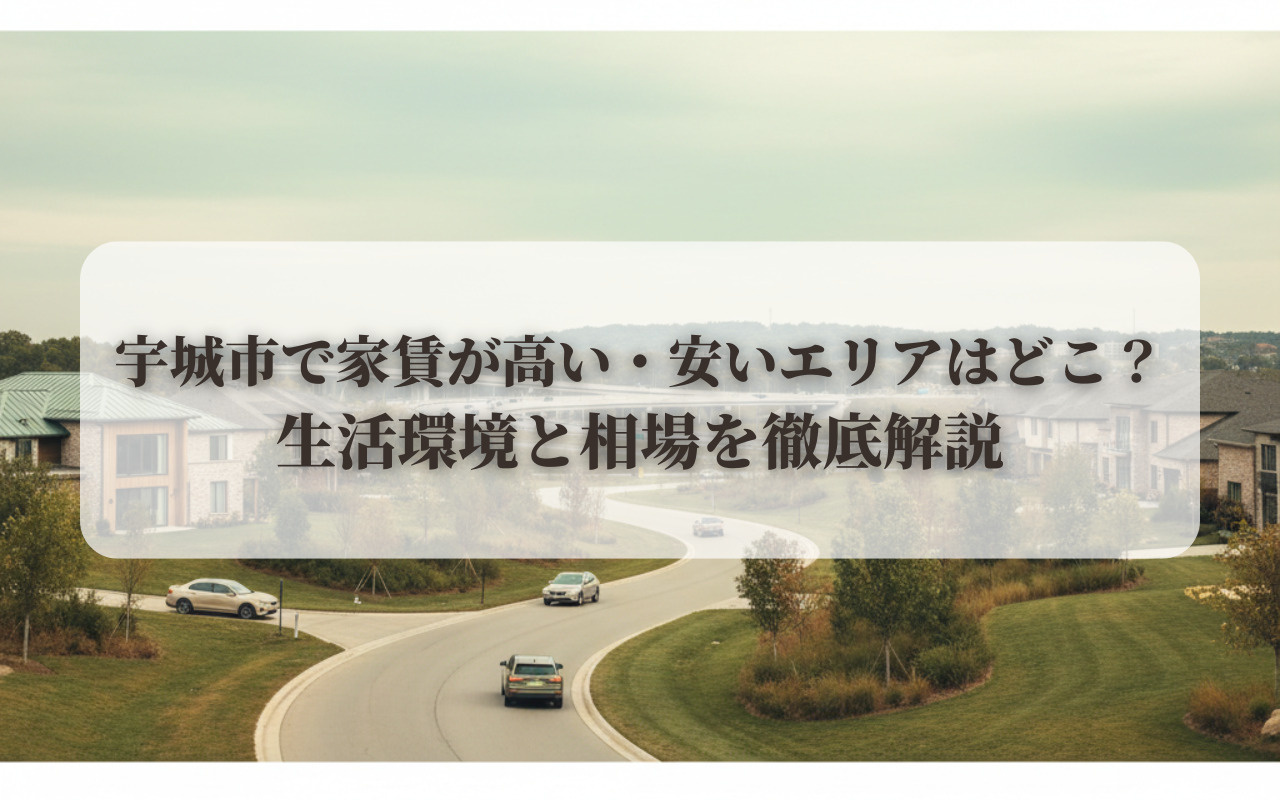 宇城市で家賃が高い・安いエリアはどこ？生活環境と相場を徹底解...の画像