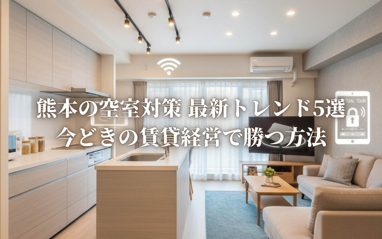 熊本の空室対策 最新トレンド5選｜今どきの賃貸経営で勝つ方法...の画像