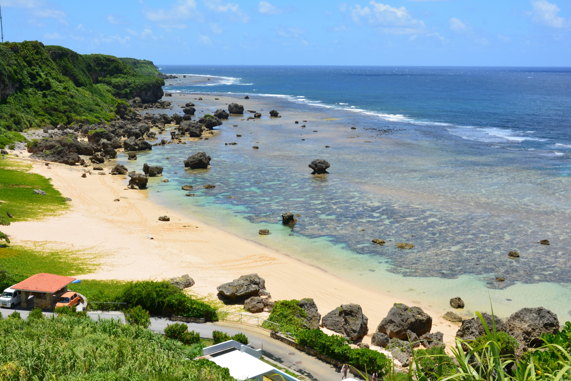 宮古島　保良泉ビーチの画像